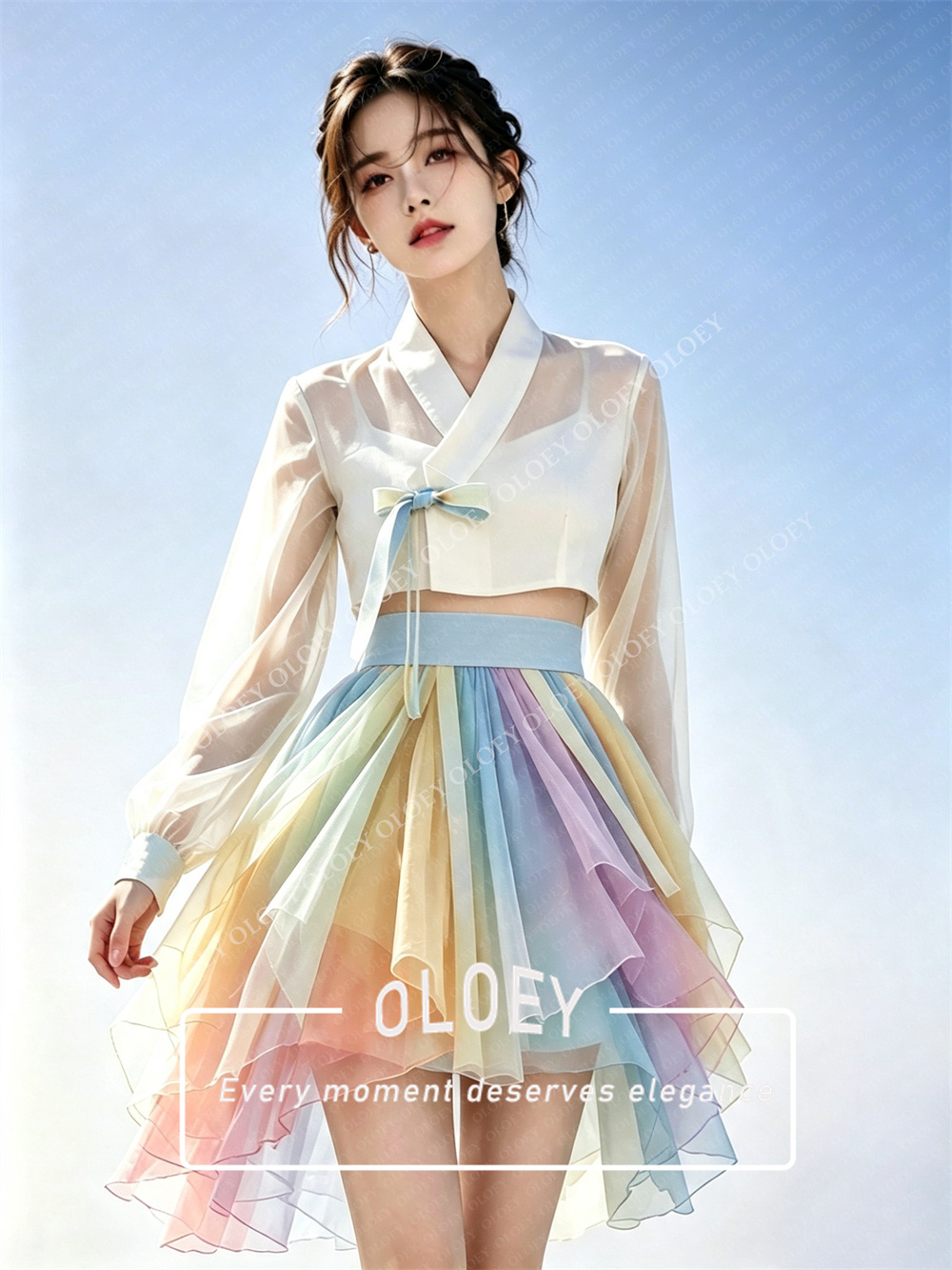 OLOEY Moderno Conjunto de Hanb - Hanbok Modern Set reseña y precio