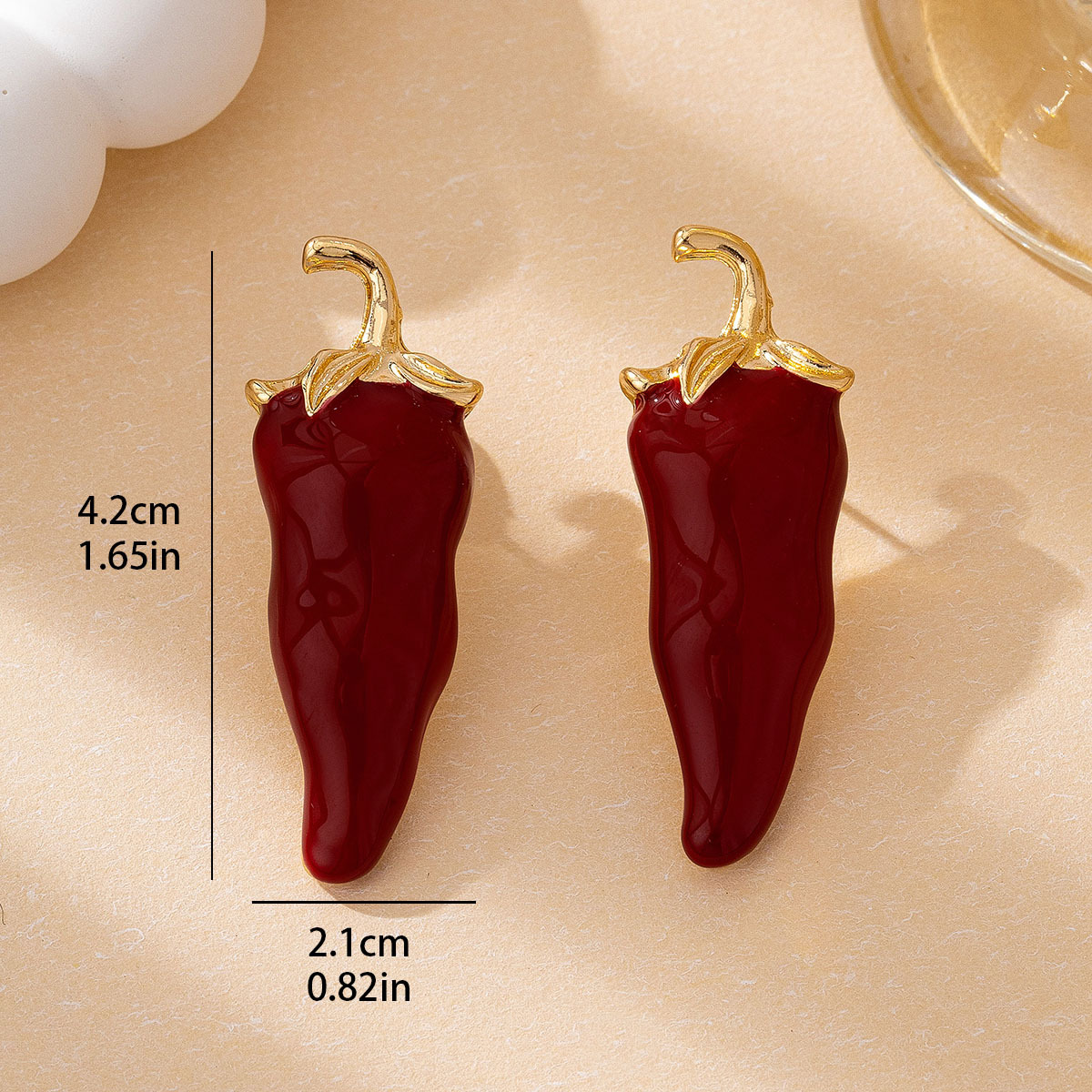 Pendientes peculiares con pasa - Ethnic Chic Fashion reseña y precio